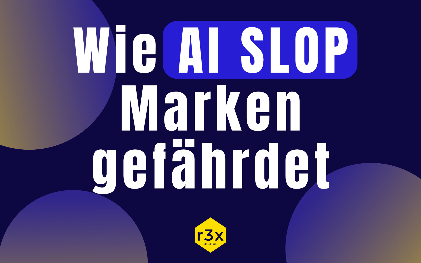 AI Slop Beitragsbild